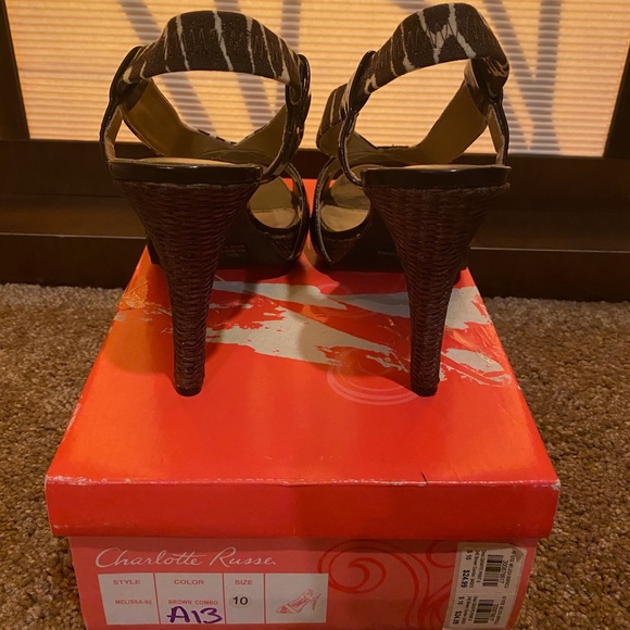 Beautiful Summer open toe heels - Picture 3 of 4